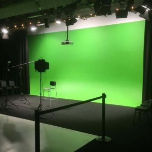 Soundstage rental with green screen being offered by Ignite Studios in Salt Lake City